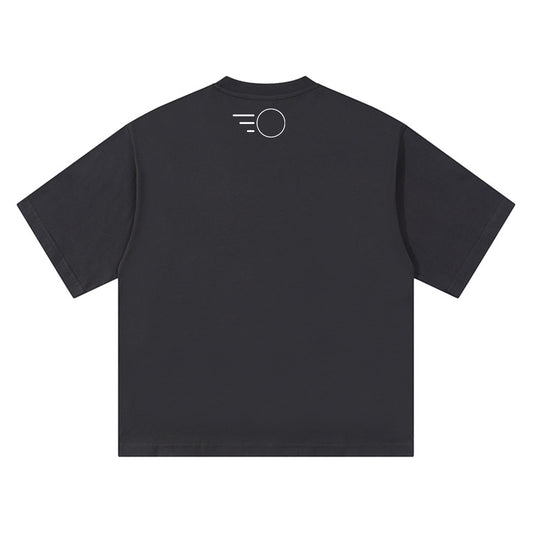 Kr Heavy Cotton T-Shirt Grey