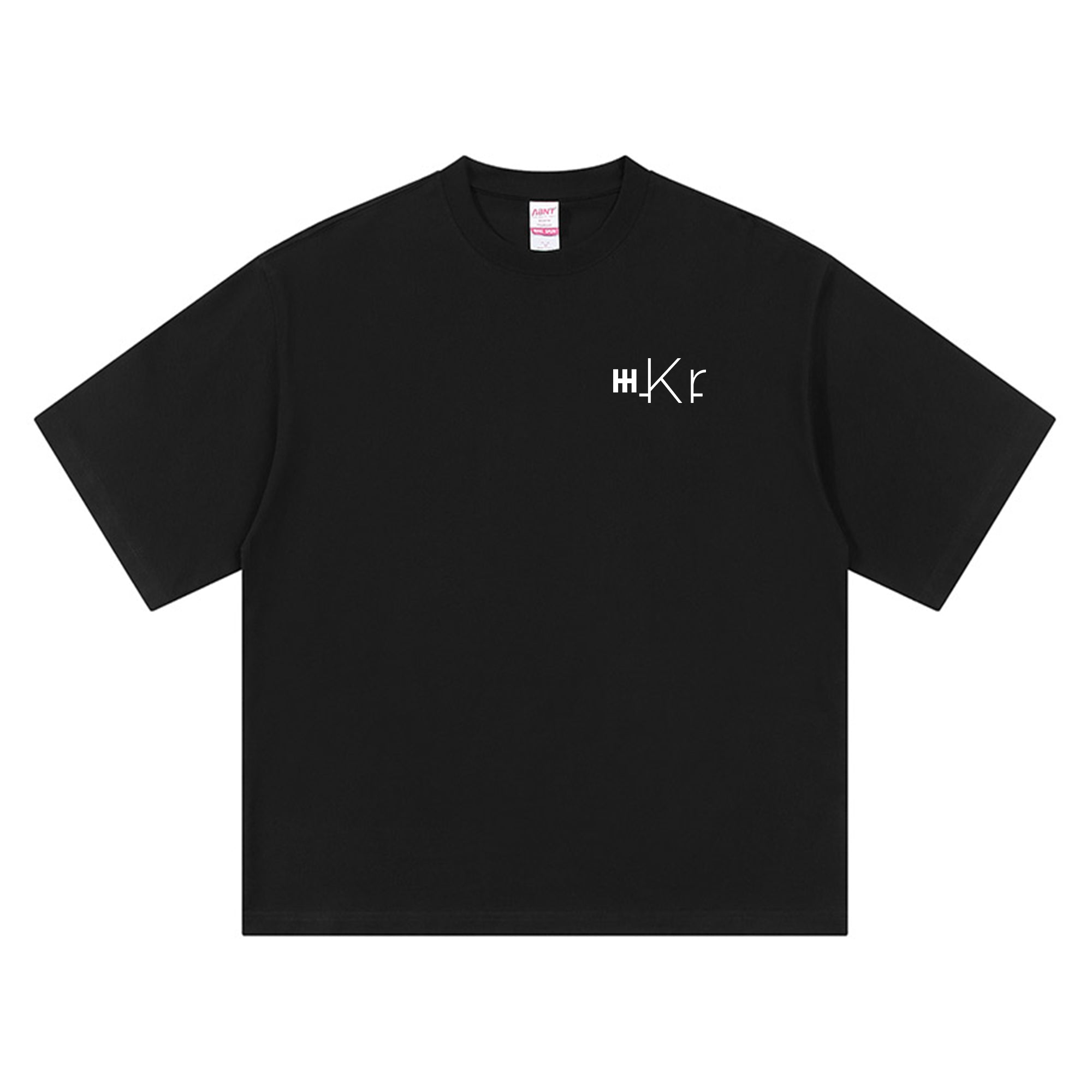 Kr Heavy Cotton T-Shirt Black