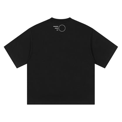 Kr Heavy Cotton T-Shirt Black