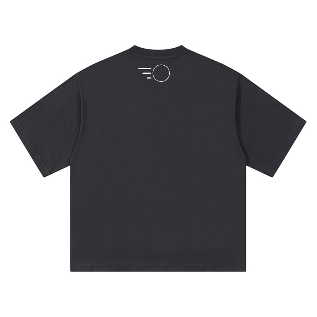 Kr Heavy Cotton T-Shirt Grey